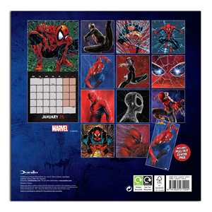 ปฏิทินโปรโมชั่นมาร์เวล สไปเดอร์แมน ปี 2025 พร้อมโปสเตอร์ขนาดเล็ก - Product Image 5