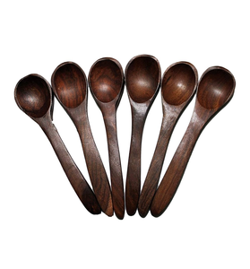 Nouvelle conception de louche à soupe en bois d'acacia, cuillère à long manche, couverts de cuisine, cuillère cadeau, prix bas - Product Image 4