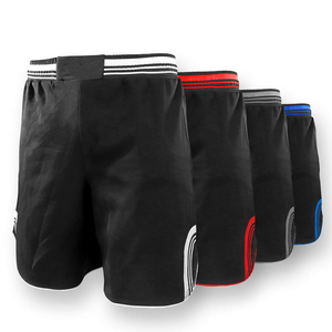 Pantalones cortos de compresión MMA de calidad superior satén 100% poliéster pantalones cortos hechos a medida Muay Thai pantalones cortos MMA Unisex BJJ boxeo - Product Image 5