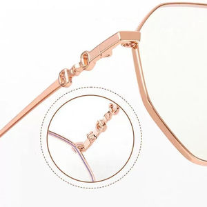 2025 New bát giác kính khung phụ nữ photocromatic Kính mát quang học cảnh tượng khung sexy Optics Kính đọc sách khung - Product Image 5