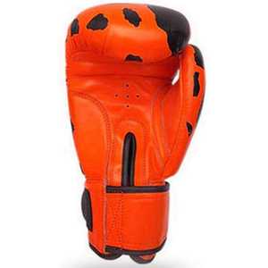 Gants de boxe d'entraînement professionnels en cuir, à lacets, ajustement ergonomique, absorption des chocs, sangle solide, fermeture sécurisée, haute qualité - Product Image 3