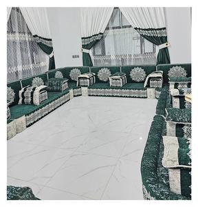 Sofá estilo Majlis árabe, diseño clásico, elegante conjunto para sala de estar, asientos de esquina de lujo, diseño que ahorra espacio - Product Image 1