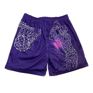 Custom Basketball Shorts Plain Design Double Single <b>Layer</b> Training Summer 5 Inch Inseam Men's Mesh Short Shorts - Product Image 2