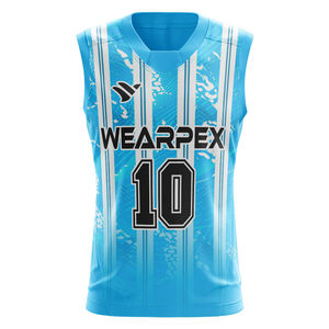 Maillot de basket-ball réversible de haute qualité 100% polyester, personnalisé, respirant, ensemble d'uniformes d'entraînement pour hommes - Product Image 2