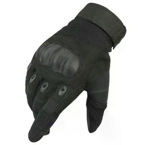 Venta al por mayor de fábrica Guantes tácticos protectores Entrenamiento Tiro Senderismo Camping Cuero Pantalla táctil Compatible Opciones de logotipo personalizado - Product Image 5