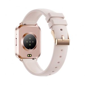Montre connectée KM86, écran tactile TFT 1,75 pouce, boîtier en aluminium, bracelet en silicone, étanche IP67, tracker d'activité pour femmes - Product Image 3