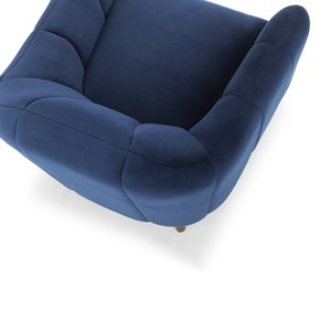 Sillón Individual Hecho a Mano GSD68007, Tapizado en Terciopelo Multicolor, Acolchado y Reclinable, para Hogar, Oficina y Ocio - Product Image 3