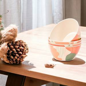 Fábrica de Vietnam, venta al por mayor, Frutero de bambú hilado Natural, ensaladera, cuenco para servir para cocina, listo para enviar - Product Image 2