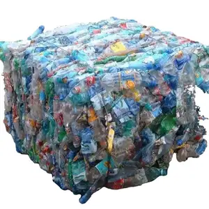 Saubere heiß gewaschene recycelte PET-Flocken/Haustier-Plastik flaschen schrott zum Verkauf