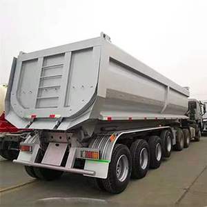 Semirremolque Volquete Hidráulico Lateral con Ruedas, Garantía de 4 Años, Uso Agrícola, Bajo Precio, Eje, Neumático y Motor Nuevos Disponibles - Product Image 6