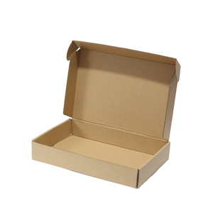 Custom Brown Kraft Corrugated Cardboard Paper Folding Packaging Large Shipping Carton <b>Boxes</b> Custom Printed Corrugated Customize - Product Image 6