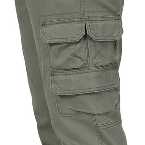 2024 meilleure vente hommes décontracté Cargo pantalon sur mesure 100% coton séchage rapide taille haute léger Hip Hop Style pour l'été - Product Image 5