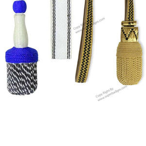 Nudos de espada del Tercer Reich y Portepee Lingote personalizado Sable Lingote francés Nudo de sable Nudo de oro al por mayor - Product Image 5