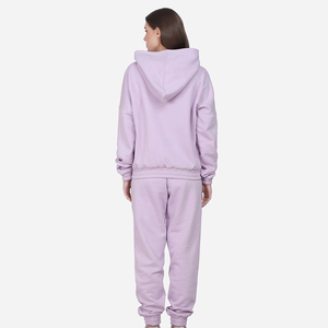 Conjunto Deportivo de 2 Piezas, Sudadera con Capucha y Pantalones Jogger, Personalizable, con Orificios y Botones, Unisex, para Mujer - Product Image 4