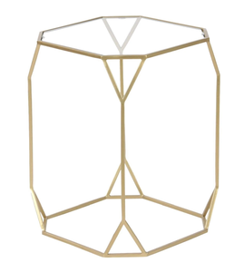 Meilleure vente de table d'appoint en métal de conception personnalisée pour l'affichage et l'utilisation à domicile fabricant de l'usine indienne - Product Image 3