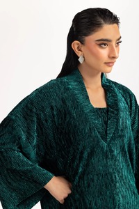 Ladies Heavy Lawn Eco-Friendly Breathable Knee-Length A-Line Casual Premium Quality Washable Solid Pattern Indian Pakistani - Product Image 4