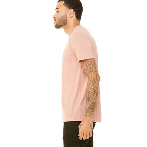 T-shirt 100% coton personnalisé, lourd, respirant, vêtements de musculation pour la salle de sport, manches courtes, impression à chaud, design d'écran - Product Image 6