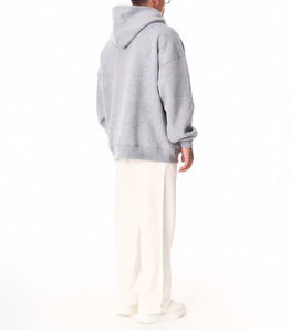 Mens Loose Fit Oversized Winter Hoodie 100% Cotton Warm <b>Thick</b> <b>Fleece</b> Hooded Sweatshirt Custom Print Embroidery Wholesale - Product Image 3