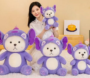 Bonito peluche morado de Lena Stitch, suave y suave para abrazar, dando una sensación acogedora y cómoda. - Product Image 6