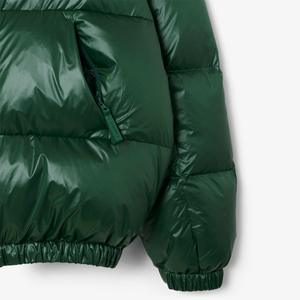 เสื้อโค้ทกันหนาวบุผ้านวมสำหรับผู้ชาย ผ้าเป็ด 90% มีฮู้ด กันน้ำ กันลม ปิดด้วยซิป เสื้อแจ็คเก็ตสำหรับกิจกรรมกลางแจ้ง อุ่นสบาย - Product Image 6