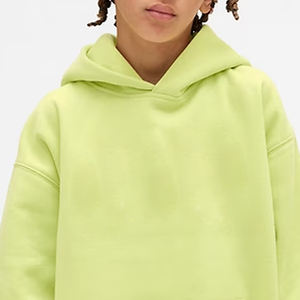 Sweat à capuche uni pour garçons, essentiel pour l'hiver, avec couture durable / Service OEM pour les acheteurs en gros, design à prix avantageux - Product Image 2