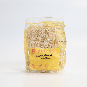 Fideos de Arroz Secados al Aire, Estilo Tradicional, Premium, Sin Blanquear, con Sal Gourmet y Agua Purificada, 60g, 8 Paquetes - Product Image 3