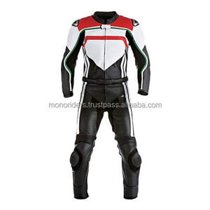 Combinaisons de moto en cuir de vachette de haute qualité pour hommes, imperméables, coupe-vent, respirantes, toutes saisons, course automobile - Product Image 4