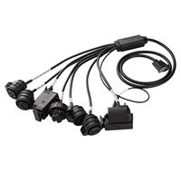 EU/US Versand GODIAG Getriebekabel 7-in-1 Set für V30/ DQ200/ DL501/ VL300/ VL381/ DQ500/ DQ250