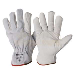 COWHIDE Grain Leather <b>Gloves</b> with Split Back 07134-050-9 <b>Mittens</b> - Product Image 1