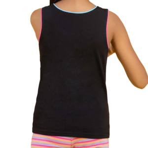 Camiseta sin mangas con logotipo personalizado para gimnasio, yoga, deportes para niñas, entrenamiento atlético, la mejor camiseta sin mangas de verano de talla grande, entrenamiento físico para niños - Product Image 5