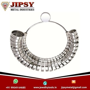 New 1-15 nửa chúng tôi đo lường tiêu chuẩn Brass Nhẫn ngón tay Kích thước đồng hồ đo kim loại thép trang <span class=keywords><strong>s</strong></span>ức làm & ngành công nghiệp <span class=keywords><strong>s</strong></span>ử dụng - Product Image 4