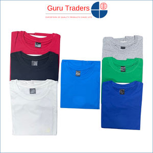 Fabricado EN LA India, las camisetas de ajuste regular de peso de tela GSM 100% de algodón con cuello redondo 180 más vendidas para ropa informal de hombre - Product Image 6