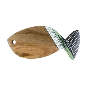 Planches à découper personnalisées en bois et imprimées Planche à découper de cuisine Planche à découper à vendre produit trou de poignée de forme ronde - Product Image 5