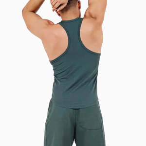 เสื้อแขนกุดระบายอากาศสำหรับผู้ชายเสื้อกล้ามไซส์ใหญ่พิเศษจากปากีสถานสำหรับเล่นยิมฟิตเนส - Product Image 6