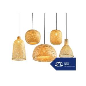 Lámpara de Bambú MÁS VENDIDA para Iluminación de Cafeterías y Presentación de Espacios, para Exportación a Vietnam - Product Image 1
