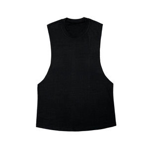 Débardeur de sport personnalisé pour homme en coton, coupe basse, épaules évasées, respirant, séchage rapide, pour musculation et fitness - Product Image 4