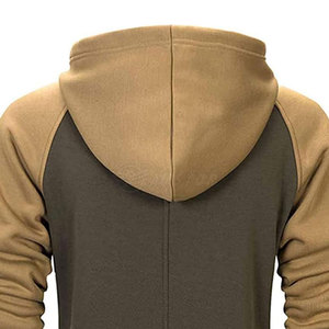 Sweat à capuche uni pour hommes en polyester à séchage rapide respirant sweat à capuche décontracté pulls à capuche en cours d'exécution - Product Image 5