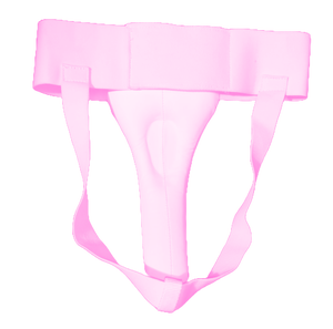 Female Pink Polyester Cotton Non-Slip <b>Groin</b> Guard Supporter Crotch <b>Protector</b> for Kick Boxing Fitness Safety Martial Arts EAGLE - Product Image 2