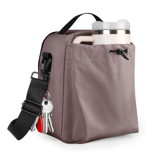 Sac isotherme bandoulière pour homme et femme, compatible avec les gourdes <span class=keywords><strong>Stanley</strong></span> et Owala, avec porte-bouteille - Product Image 3