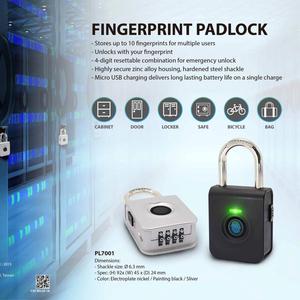 Yh3692 Thông Minh Chức năng kép có thể sạc lại kết hợp khóa vân tay, chức năng kép khóa vân tay tại liên lạc của hiện đại - Product Image 5