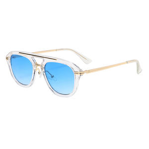 Lunettes de soleil tendance vintage RTS 2026, double pont, UV400, pour hommes et femmes, activités de plein air - Product Image 1
