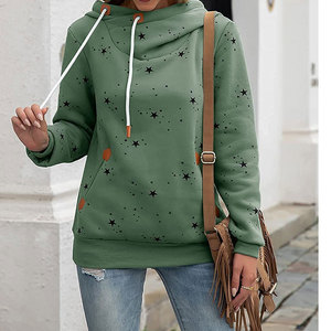 Sudaderas con capucha de mujer personalizadas con logotipo, Jersey OEM ODM y sudaderas con cremallera para uso informal y de invierno - Product Image 2