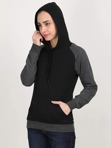 Sweat-shirt à capuche personnalisé pour homme, couleur contrastée, coupe classique, en molleton de coton, décontracté, hiver, avec poche - Product Image 4