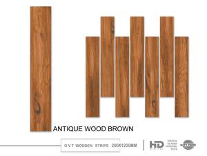 Realgres Superficie mate Antideslizante Aspecto de madera Azulejos de porcelana Marrón Gris Blanco Interior Aspecto de madera Azulejo esmaltado antiguo - Product Image 5