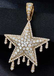 Design personnalisé personnalisé glacé Hip Hop 925 argent massif Leb Grown diamant pendentif pour hommes VVS clarté - Product Image 4