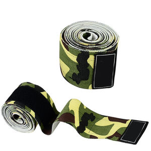 ที่รัดเข่านีโอพรีนแบบปรับได้โลโก้ได้ยกน้ำหนักออกกำลังกาย - Product Image 4