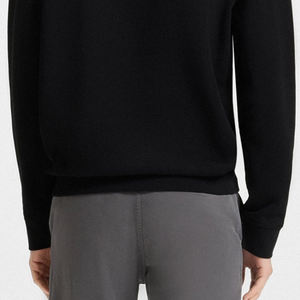 Sweat-shirt pour homme à prix avantageux avec logo personnalisé, modèle 2026, pour les acheteurs en gros et en vrac, couleur unie, manches longues et col rond - Product Image 6