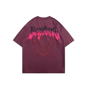 T-shirts pour hommes de style 2025, logo sur le devant, lettre, tissu peigné, respirant, séchage rapide, léger, 100% coton, personnalisable, fabriqué au Pakistan - Product Image 1