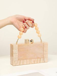Clutch <b>Bag</b> Marble Color Resin Geometric Shape Resin Marble Color <b>Evening</b> <b>Bag</b> With <b>Gold</b> Strap for Part - Product Image 4