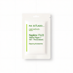 กระดาษเช็ดปาก 17x33 กระดาษเวลิน่า 1 แผ่น - ปรับแต่งได้ - Product Image 3